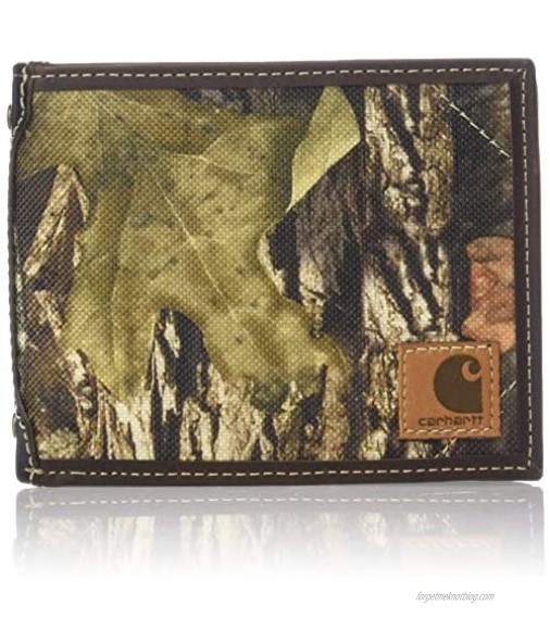 Carhartt Men's Standard Billfold Wallet Mossy Oak Break-Up Camo One Size