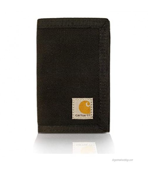 Carhartt Men's Standard Trifold Wallet Extremes Canvas - Black One Size