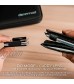 Denomad Carbon Fiber Slim Wallet - Premium Carbon Fiber Wallet For Men Secure Rfid Blocking Money Clip Wallet For Digital Nomad Sleek Minimalist Metal Wallet EVA Travel Case Pocket Multitool (Black Carbon fiber)