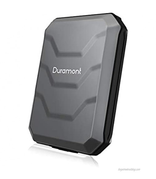 Duramont Aluminum Wallet Credit Card Holder With RFID Blocking Protection - Holds 10 Cards and Cash