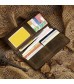 Itslife Men's RFID Vintage Look Genuine Leather Long Bifold Wallet Checkbook Wallets