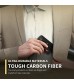 RUNBOX RFID Carbon Fiber Wallets for Men-Slim Credit Card Holder&Metal Money Clip Wallet