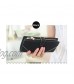 Women Vegan Leather Wallet Bifold Clutch Large Capacity Card Organizer Buckle Long Purse for Girls Candy Color