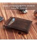 YBONNE Mens New Slim Wallet with Money Clip Front Pocket RFID Blocking Bifold Leather Card Holder Minimalist Mini Billfold Gift Box