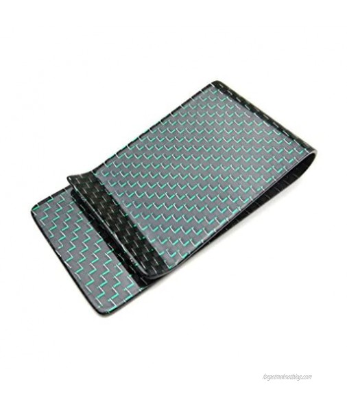 Carbon Fiber Money Clip - Genuine 3K Weave - Fits Up To 15 Cards Strong and Lightweight