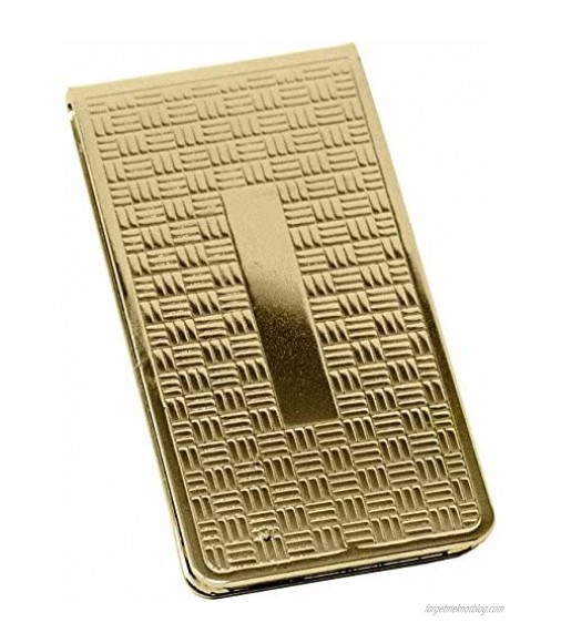 Chrome-Plated Stainless Steel Boxed Money Clip