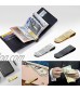 FaithHeart Can Engrave Men Money Clip Stainless Steel/Gold Plated Minimalist Wallet Card Holder Personalized Moneyclips (Send Delicate Brand Box)