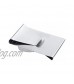 GooGou Silver Stainless Steel Slim Double Sided Money Clip Credit Card Holder 2 Pack