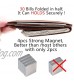 Kinzd Money Clip Front Pocket Wallet Leather RFID Blocking Strong Magnet Thin Wallet Men