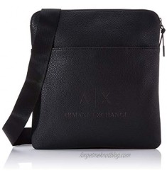 Armani Exchange Medium Flat Crossbody Bag Men’s Messenger