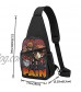 Chest Bag Naruto Pain Sling Bag Shoulder Backpack Cross Body Trave