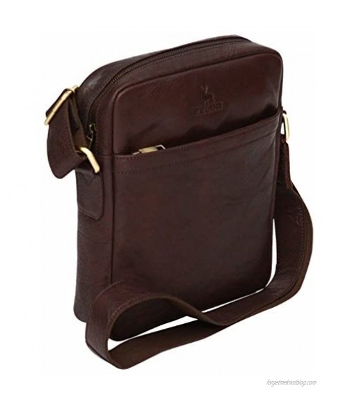 Luxury Genuine Vintage Style Leather Ipad 10.2 Tablet Case Cross Body Shoulder Bag Satchel