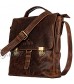 Men's Vintage Crossover Crossbody Bag in Genuine Leather | Finelaer