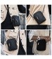 Oichy Crossbody Bags Small Shoulder Handbags Nylon Crossbody Purses Waterproof Messenger Bags (Grey)