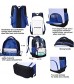 3 PCS Hedgehog School Backpack SET 17 IN Large Cartoon Big Kids Student Bag Teenager Travel Laptop Daypack Bag For Boy Men