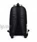 Aluo Jordan Backpack Student Sports Backpack Laptop Bag Travel College Computer Bookbag Basketball Backpack Black White (black)