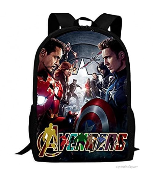 Avengers Backpack Daypack Student Bag School Bag Bookbag