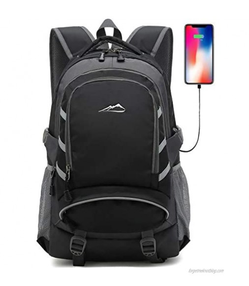 Backpack for School College Student Laptop Bookbag Travel Business with USB Port
