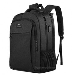 Business Travel Backpack Matein Laptop Backpack with Usb Charging Port for Men Womens Boys Girls Anti Theft Water Resistant College School Bookbag Computer Backpack Fits 15.6 Inch Laptop Notebook