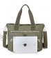 Crest Design Nylon Laptop Shoulder Bag Handbag Teacher Nurse Tote Organizer Travel Work Bag Purse