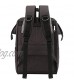 Himawari Travel Laptop Backpack for Men Women Huge Capacity 15.6'' Computer Notebook Bag for School College Students（Black&Gray））