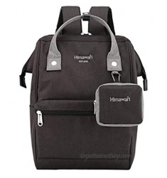 Himawari Travel Laptop Backpack for Men Women  Huge Capacity 15.6'' Computer Notebook Bag for School College Students（Black&Gray））