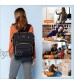 Laptop Backpack for Women Fashion Travel Bags Business Computer Purse Work Bag with USB Port Black