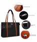 Laptop Tote Bag for Women Teacher Work Office USB Bags Fits 15.6 inches Laptop Lightweight Water Resistant Nylon Tote Bag
