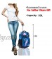 WEISHENGDA 18 inches Wheeled Rolling Backpack for Adults and School Students Books Travel Bag Blue Sky
