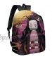 Anime Backpack Shcool Student Bookbag Laptop Bags Pencil Case