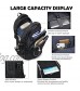 Backpack Bookbag for School Student College Business Travel Fit Laptop 15.6 Inch（Black）