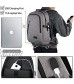 Mancro Laptop Backpack Business Water Resistant Laptop bag Backpack Gift for Men Women with USB Charging Port Anti Theft College School Bookbag Travel Computer Bag for 15.6 Inch Laptops Grey