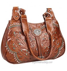 American West Convertible Zip top Bucket Tote w Purse Tag & Key Chain