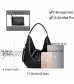 Large Hobo Bags for Women Leather Tote Shoulder Handbags with Tassel Satchel Purses for Travel Retro Crossbody Bags