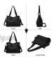 Purses and Handbags for Women Large Hobo Shoulder Bags Soft PU Leather Multi-Pocket Tote Bag