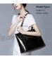 S-ZONE Women Vintage Genuine Leather Tote Shoulder Bag Handbag Upgraded Version Medium