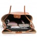 Women Tote Bags Set 4 Pcs Large Handbag Shoulder Bag Messenger Bag Card Pack