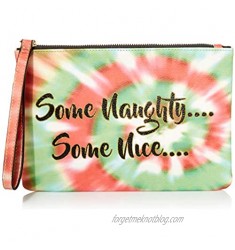 Betsey Johnson Naughty  Some Nice Kitsch Pouch  Tie Dye