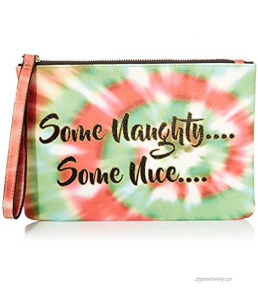 Betsey Johnson Naughty Some Nice Kitsch Pouch Tie Dye