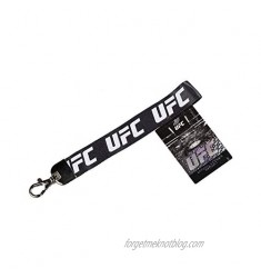 Pro Specialties Group UFC Unisex UFC Lanyard Wristlet Logo Charcoal