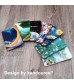 Kandouren Slim Minimalist RFID Leather Wallets Front Pocket Wallet Credit Card Holder for Men & Women Money Clip