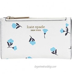 Kate Spade New York Spencer Dainty Bloom Small Slim Bi-Fold Wallet