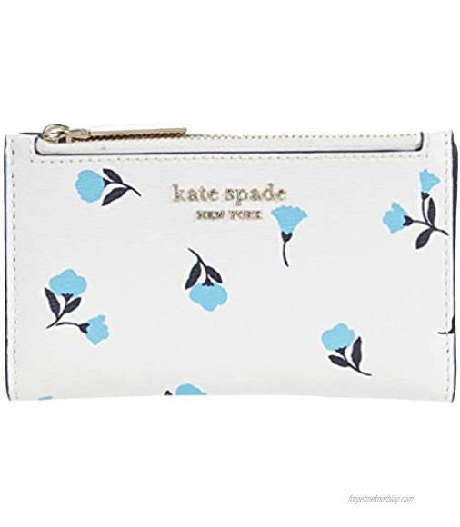 Kate Spade New York Spencer Dainty Bloom Small Slim Bi-Fold Wallet