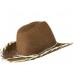 Women's Braided Edge Cowboy Hat