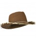 Women's Braided Edge Cowboy Hat