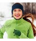 8 Pieces Fleece Ear Warmers Headband Winter Neck Gaiter Ponytail Winter Running Headbands for Outdoor Activities Women Men 2 Colors