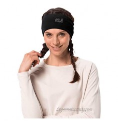 Jack Wolfskin Unisex-Adult Real Stuff Headband Black One Size