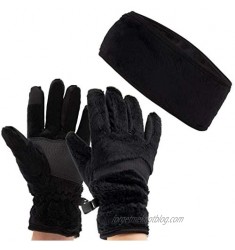 Polar Extreme Womens Touchscreen Gloves And Headband Set For Texting Smartphone Winter Cold Weather