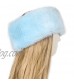 yangyang Womens Faux Fur Headband Outdoor Ear Warmers Multicolor Furry Fluffy Plush Earmuffs Hairband Winter Warm Cold Weather Ski Hat Head Wraps