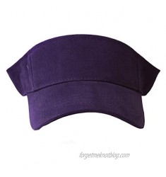 Blank Purple Adjustable Visor